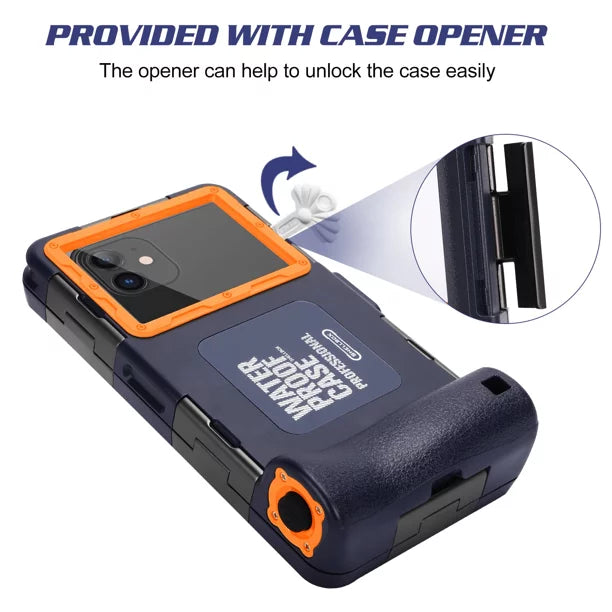 Case Surfing Professional 6.9 UrbanX [15m/50ft] Underwater And Inch for Up Housing Protective Phones Tecno LCD 17 Snorkeling Waterproof all Camon to Photo with Swimming Video Lanyard Diving