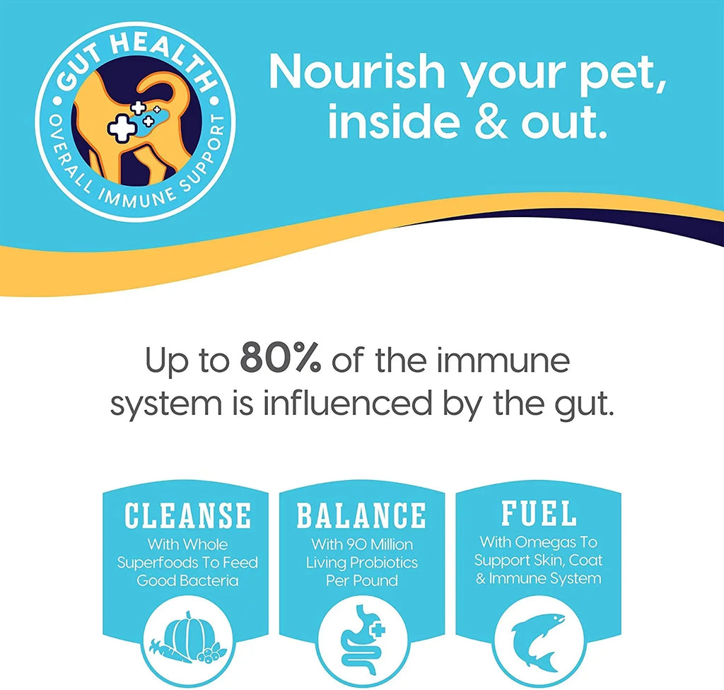 First and with Bark Canned Health, Skin Puppies Gold & Made for Wet Solid Soft Dog Love Real Food Puppy - Immune Coat for Grain Food Support - Beef Free Natural at Gut