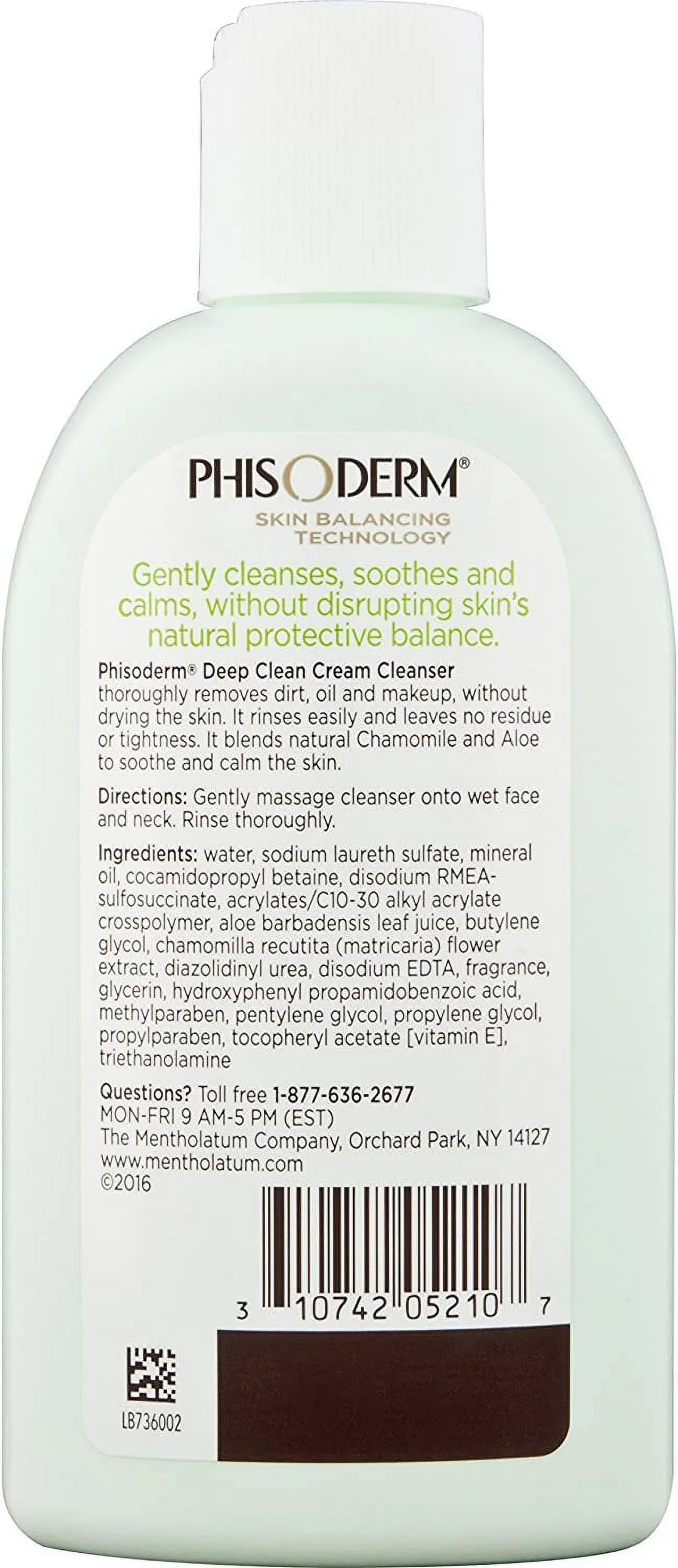 Cleanser Formula Clean Soothing Each 6 Oz Pack Phisoderm Cream Deep 5