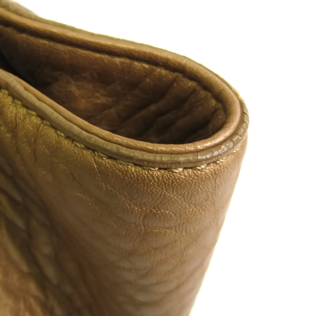 Cole Haan Pre-Owned (Good) Women's Gold Handbag Leather