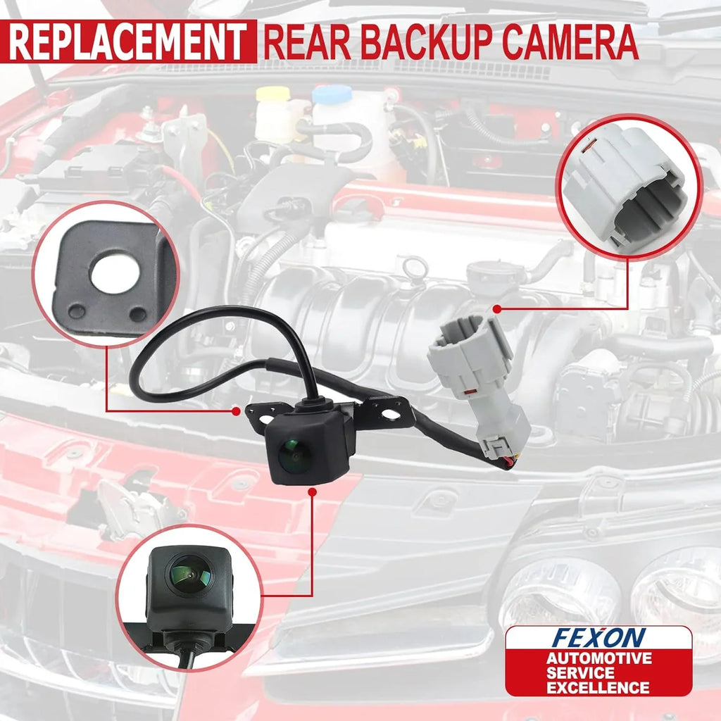 Backup Santa Replace 2.4 Camera View 95760-2W000 2013-2016 Fe for 95760-2W000-FFF Parking ist Sport Hyundai Rear 2.0