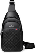 Men's Bag Fashion 12 Co. Crossbody FR Leather Chest Luxury