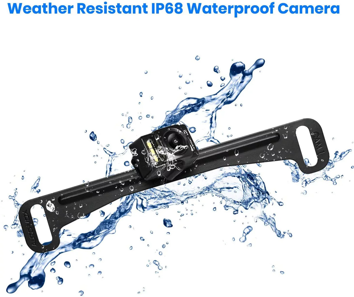 Rear Reversing System Vehicles Backup Trucks, Oem View for Super (T1400U) Car Camera Wireless Backup Look Night for Mirror Vision Camera Camera Auto-Vox
