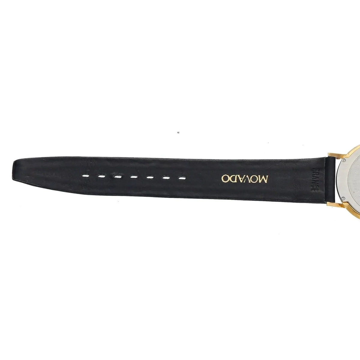 87.40.882L Museum Movado Watch 30mm Leather Ultra-Thin Wrist Hyatt Quartz