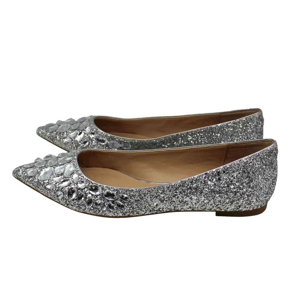 Badgley Flats Women's Jewel Ulanni Mischka Shoes