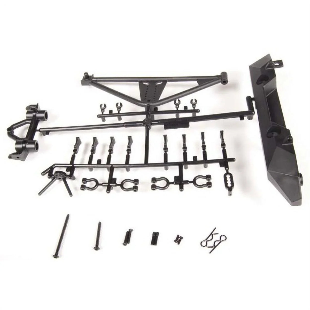 Parts Car/Truck Electric Option Axial AXIC4349 RrBumper/TireCarrierSCX10/Poison AX80126 Spyder/JK