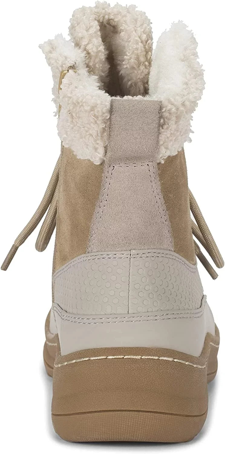 Suede BareTraps Womens 8 ALTA Khaki/Stone Boots