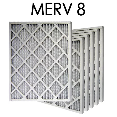 6PK MERV 13.5x13.5x.75 - Air Filter | 8 dimension Actual 14x14x1 Pleated