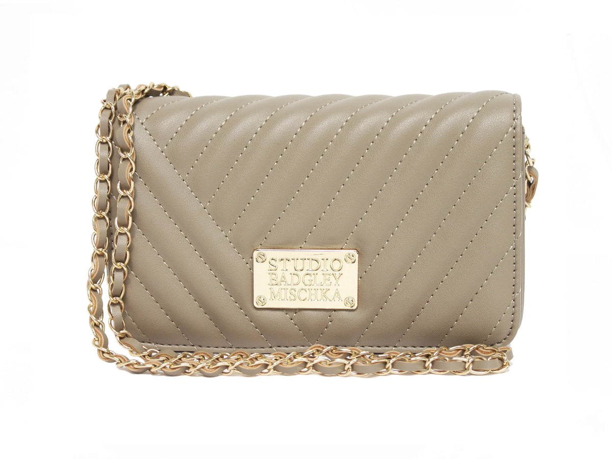 Camera Mischka Bag Taupe Badgley