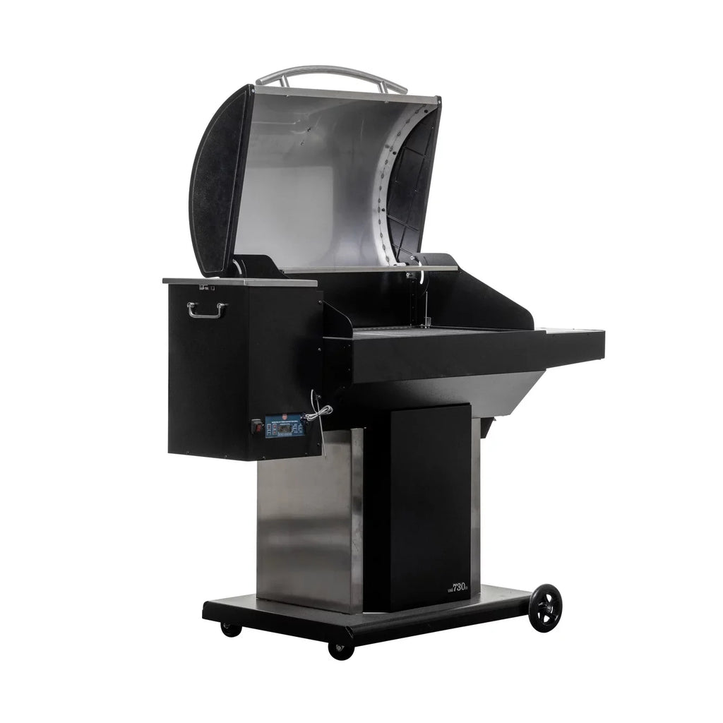 Steel USSC in. Grills sq Grill Wood Stainless Pellet 730