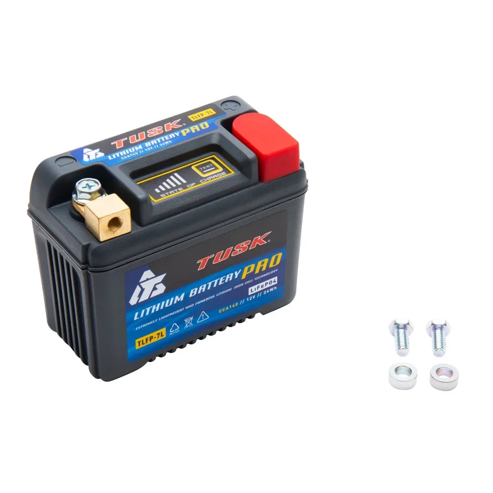 Battery Lithium Pro TLFP-7L 2005-2009,2012-2017 Tusk HONDA CRF450X For