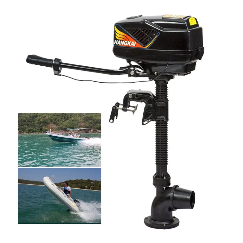 Trolling 4.0HP Jet Boat Outboard Motor 1000W Pump Engine Brushless Fishing
