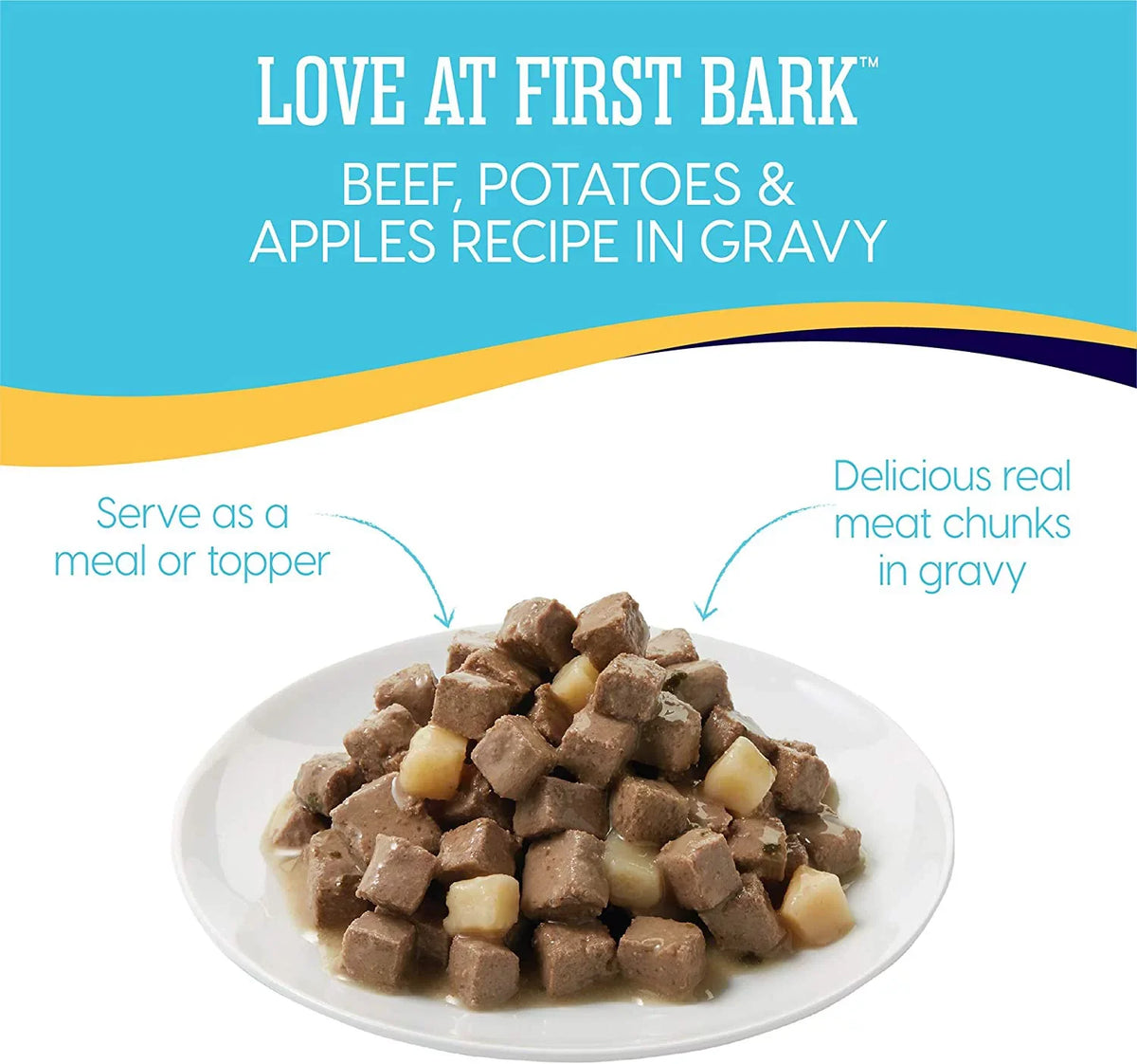 First and with Bark Canned Health, Skin Puppies Gold & Made for Wet Solid Soft Dog Love Real Food Puppy - Immune Coat for Grain Food Support - Beef Free Natural at Gut
