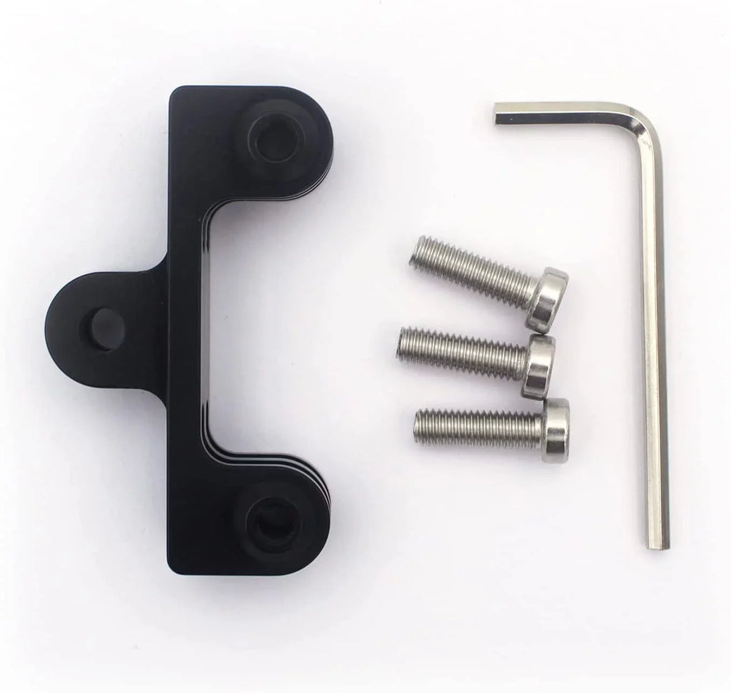 Aluminum Adapter Mount Black,Hero Osmo GoPro Twin 3+,DJI Action,AKASO/Campark/YI Hero 10/9/8/7/(2018)/6/5/4 for Dual