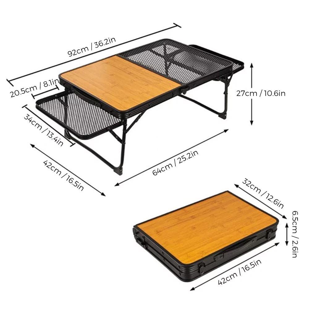 Lixada exterior Station Station Picnic Table dsfen Table,Picnic BUZHI ADBEN Folding