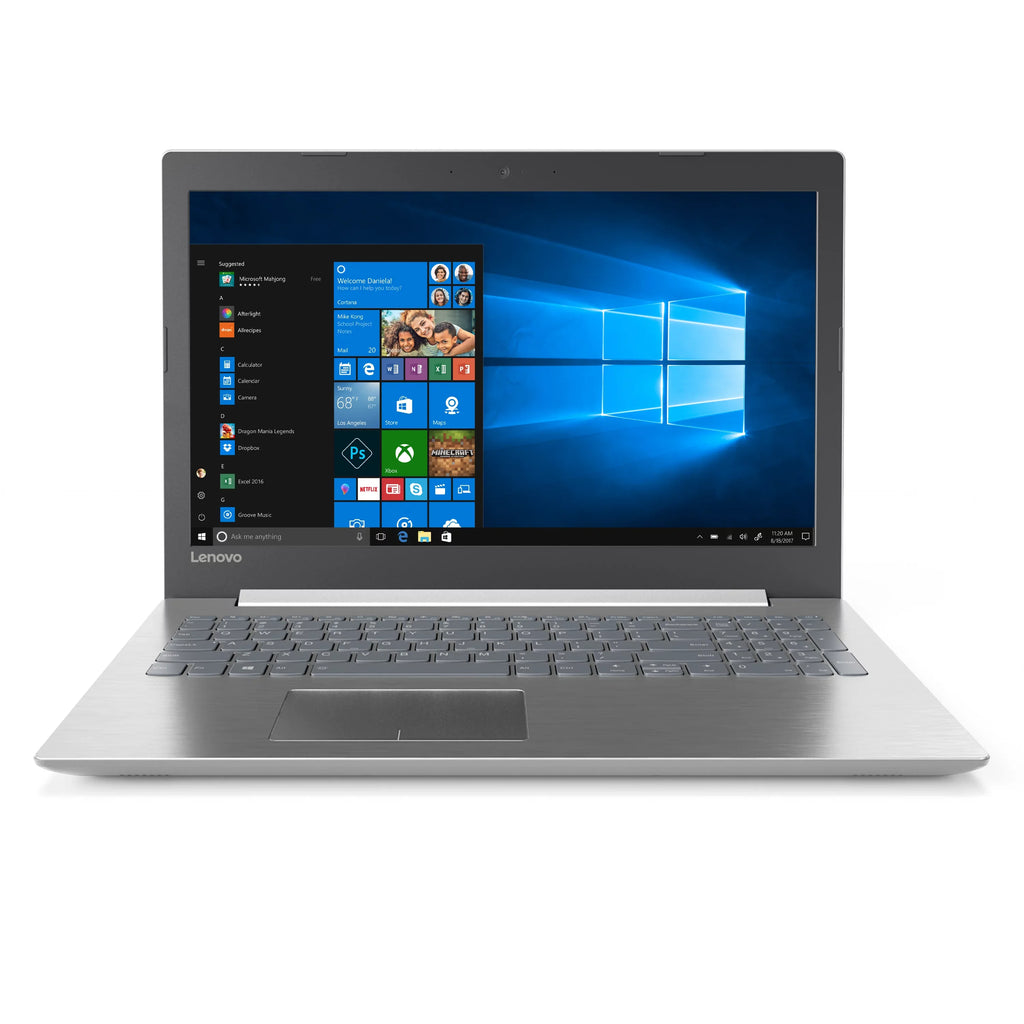 320, A12-9720P, RAM, HD, Lenovo 15.6" Platinum AMD HDD, 1TB Grey WIN 8GB 10, Ideapad