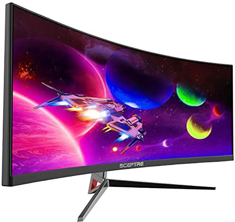 to 2560x1080 Black Build-in DisplayPort Sceptre up Monitor Metal Wide Gaming Curved Ultra Speakers, HDMI (C305B-200UN1) 30-inch 200Hz Slim 21:9 Ultra