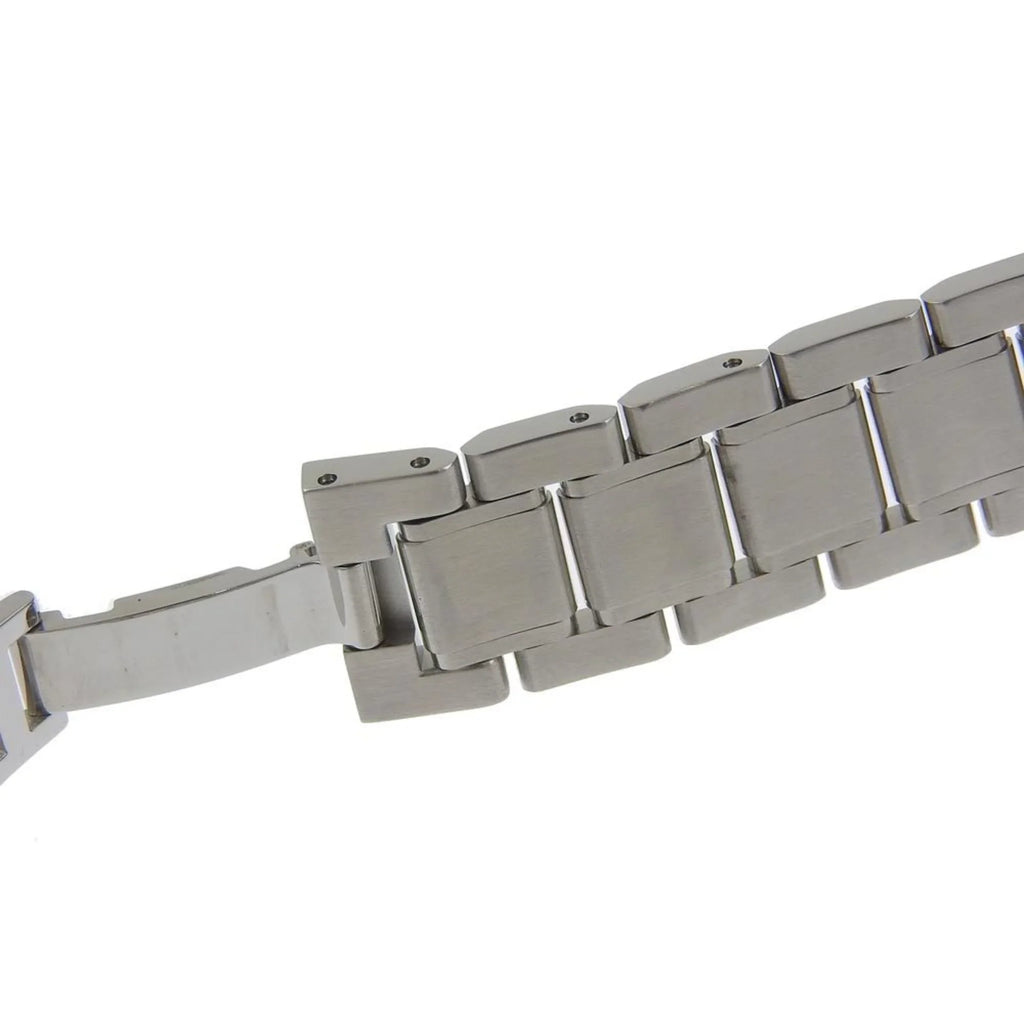 Stainless Dial Steel Analog Silver Pre-Owned Quartz Watch BU9229 Ladies (Good) Burberry Display