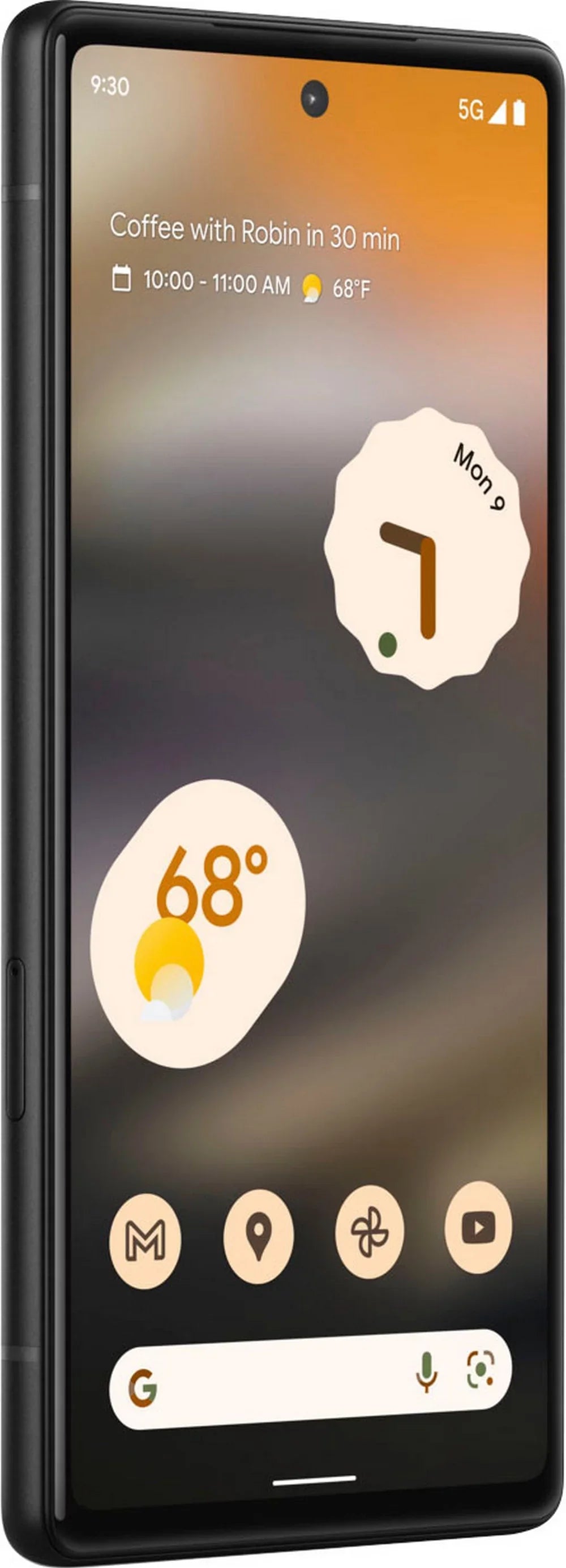 6a Xfinity Only,128 Used Smartphone, Charcoal Pixel RAM, Storage 6 + GB GB