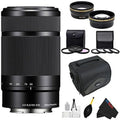 ILCE-7, NEX-3, A5100 NEX-5, 5T, NEX-3N, A5000, for ILCE-7R, + F4.5-6.3 NEX-6, E Lens NEX-C3, NEX E-Mount ILCE-7S, A3000, NEX5R, NEX-5N, Cameras 55-210mm NEXF3, A3500, P NEX-7, A6000, (Black)