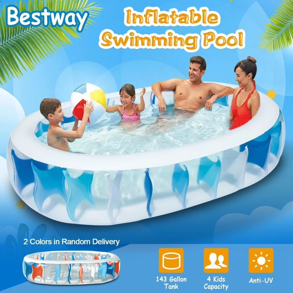 Inflatable Kids Swim For Foldable Center Ball 906020In Pool Swimming Pool Pool Blow Family Up