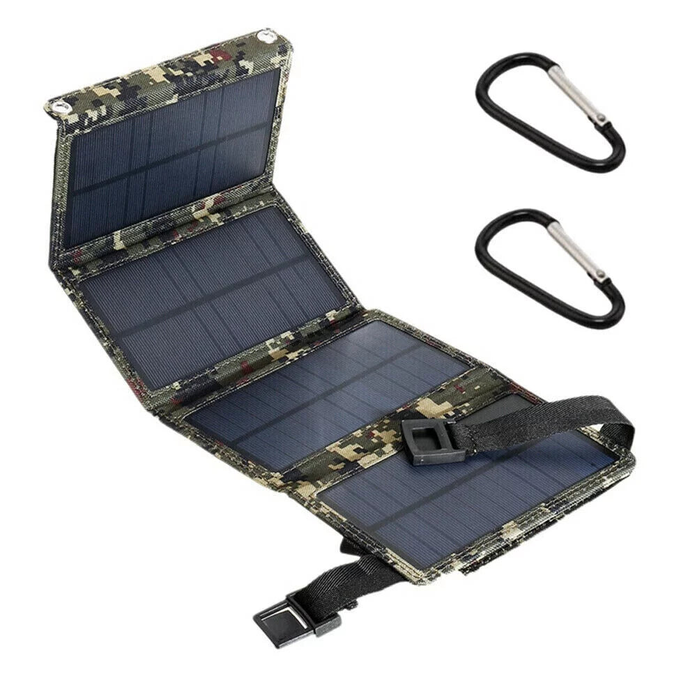 USB Rechargeable Camping Battery Foldable 80W grade Phone Charger exterior Hiking Portable Solar High Panel