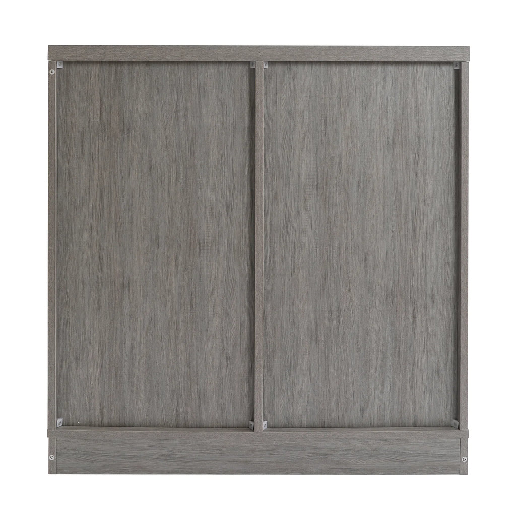 Glass Bar Gray Storage Table Rack,Large ABBSR Holder,Wine for Decor with Wooden Wine Cabinet