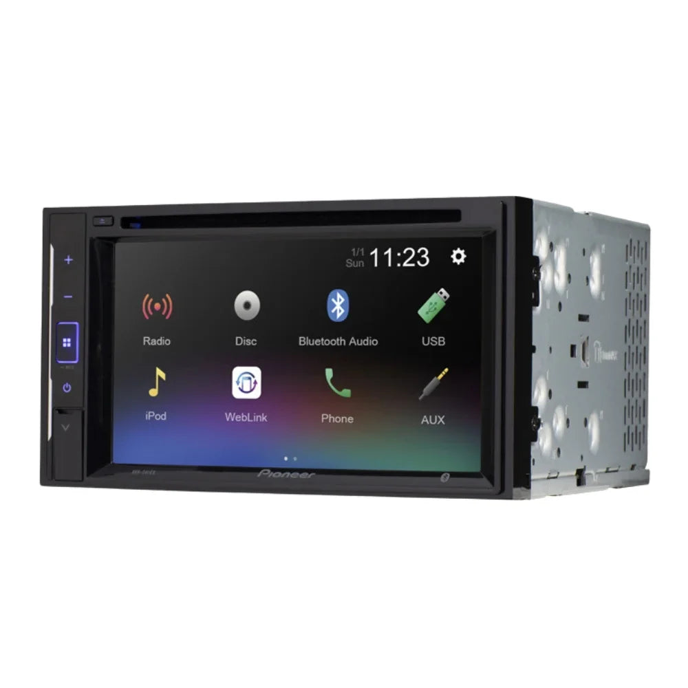 KIT2537 and Touchscreen, Installation Stereo Din Bluetooth Camera, Backup Kit Double 2006-2010 Explorer / DVD for Dash Bundle Car Kit Multimedia - with Pioneer
