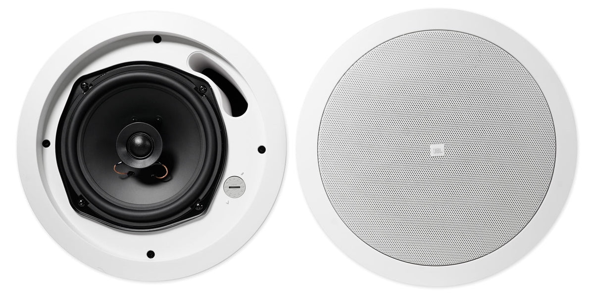 Restaurant/Bar/Cafe Package 6-Zone Ceiling White JBL w/ Amplifier+(10) Speakers
