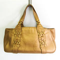 Cole Haan Pre-Owned (Good) Women's Gold Handbag Leather