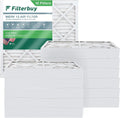 25x25x4 HVAC Filters AC (12-Pack) 13 Pleated Air MERV Furnace Filterbuy