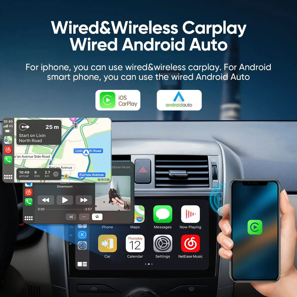 Inch Bluetooth/FM/WiFi Backup Car 2012, 9 with Touch Unit + Radio 2009 2GB 2010 Built-in 2008 2011 Android Camera Navigation Head Stereo Screen Android GPS 2007 2006 for Car Corolla 32GB