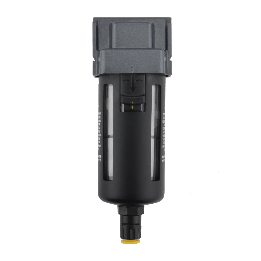 Filter - - 1/4" NPT Bowl, FRL Air by Polycarbonate Float/Overnight EXELAIR? (EX45F40A-02P) Milton Automatic