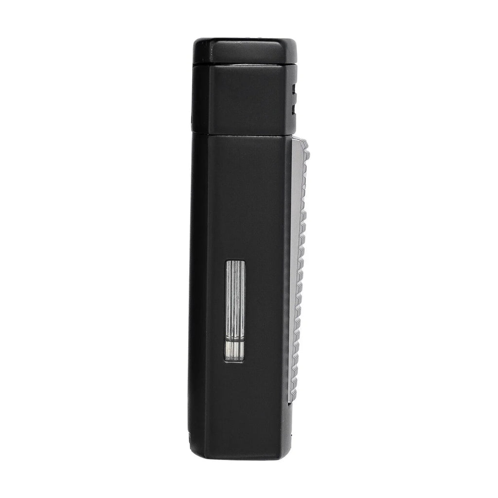 Flame Warranty, Xikar® Ion Lifetime Black Double-Jet Cigar Lighter,