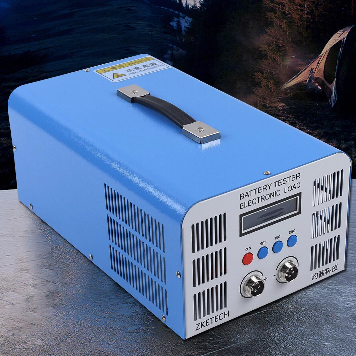 Capacity 200W EBC-A40L 110V Current 5V Battery Tester High 40A Manual Lithium