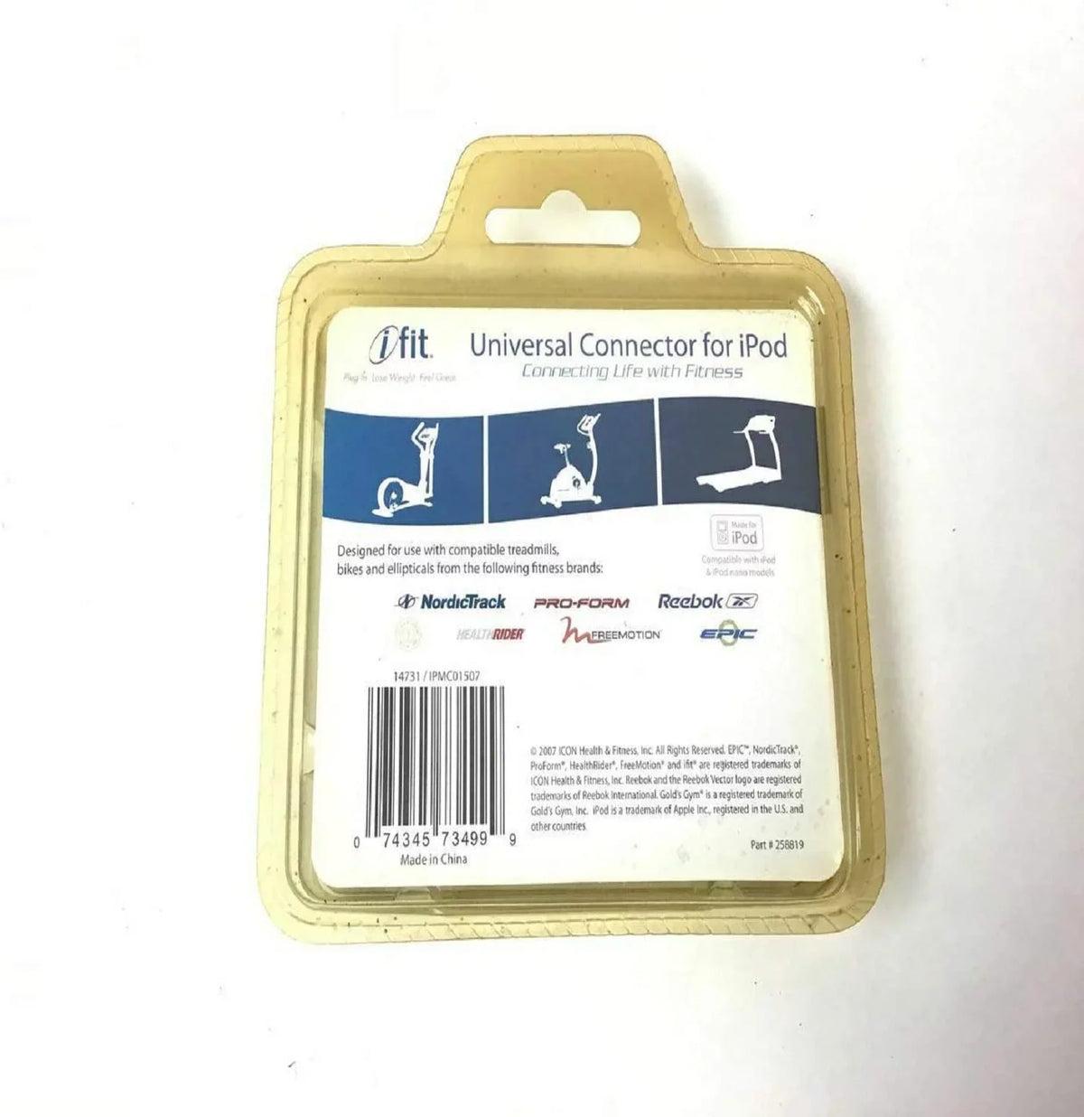 Pod Elliptical W for Connector Rider Eclipse Works Freemotion 258819 Universal Health