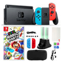 Party Accessories Mario Switch with 14 Nintendo Kit Joy-Con and 1 in Neon