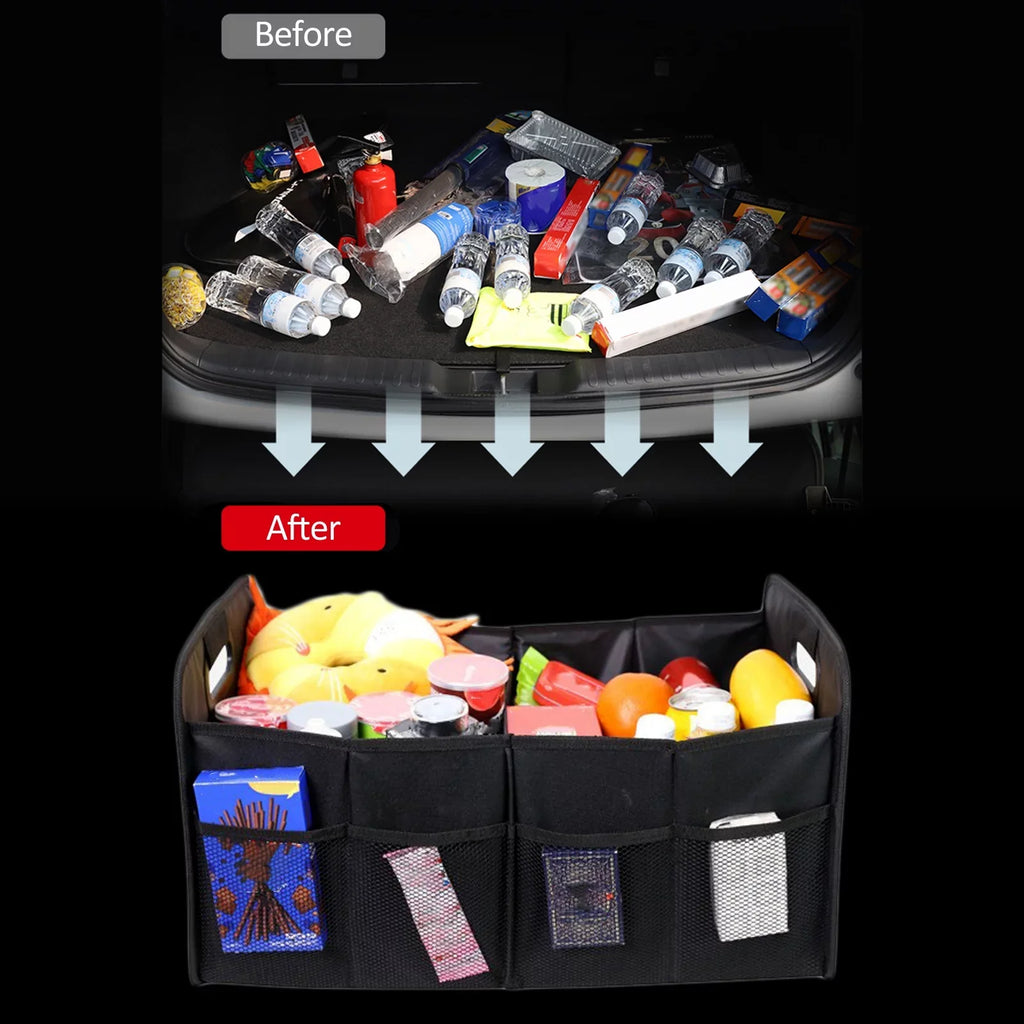 Organized Your Cloth Organizer 55L Go! Cargo Keep Automotive Storage Car Oxford on - the Trunk Box Pinnaco