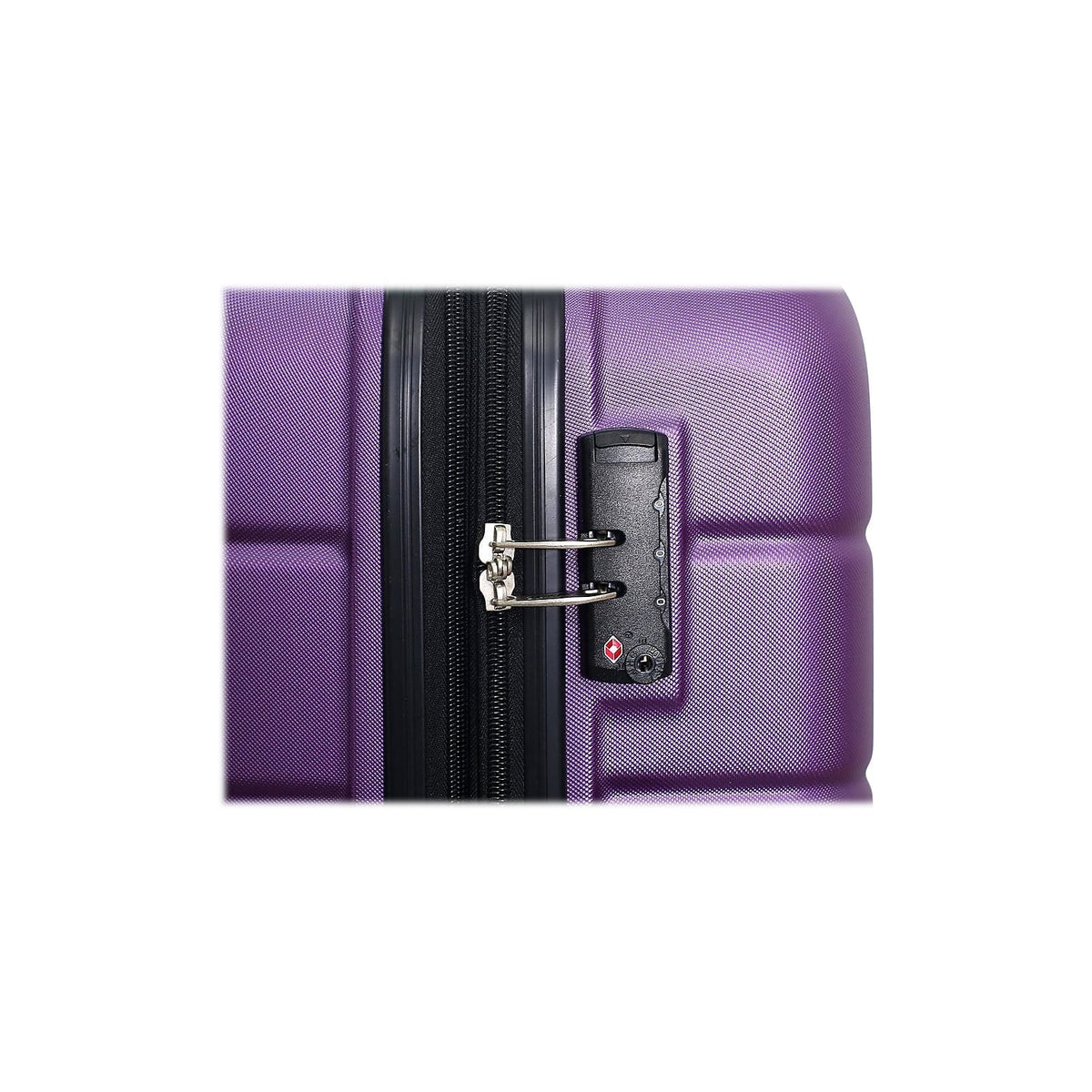 Spinner RODEZ (DKROD00M-PUR) DUKAP Luggage Purple Plastic 4-Wheel