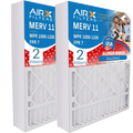 Filter with Compatible by 7 Filter 11 CLEAN WICKED FPR & AIRX to MERV Made Furnace USA FILTERS / Premium 2 Air Comparable Goodman MPR M0-1056 1000, 16x20x5 1200 Pack Amana 16x20x5 MPR AIR.