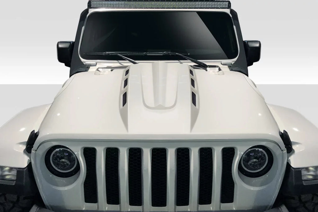 Jeep JL - 2019-2023 1 Duraflex Piece JT Wrangler Gladiator Energy Hood