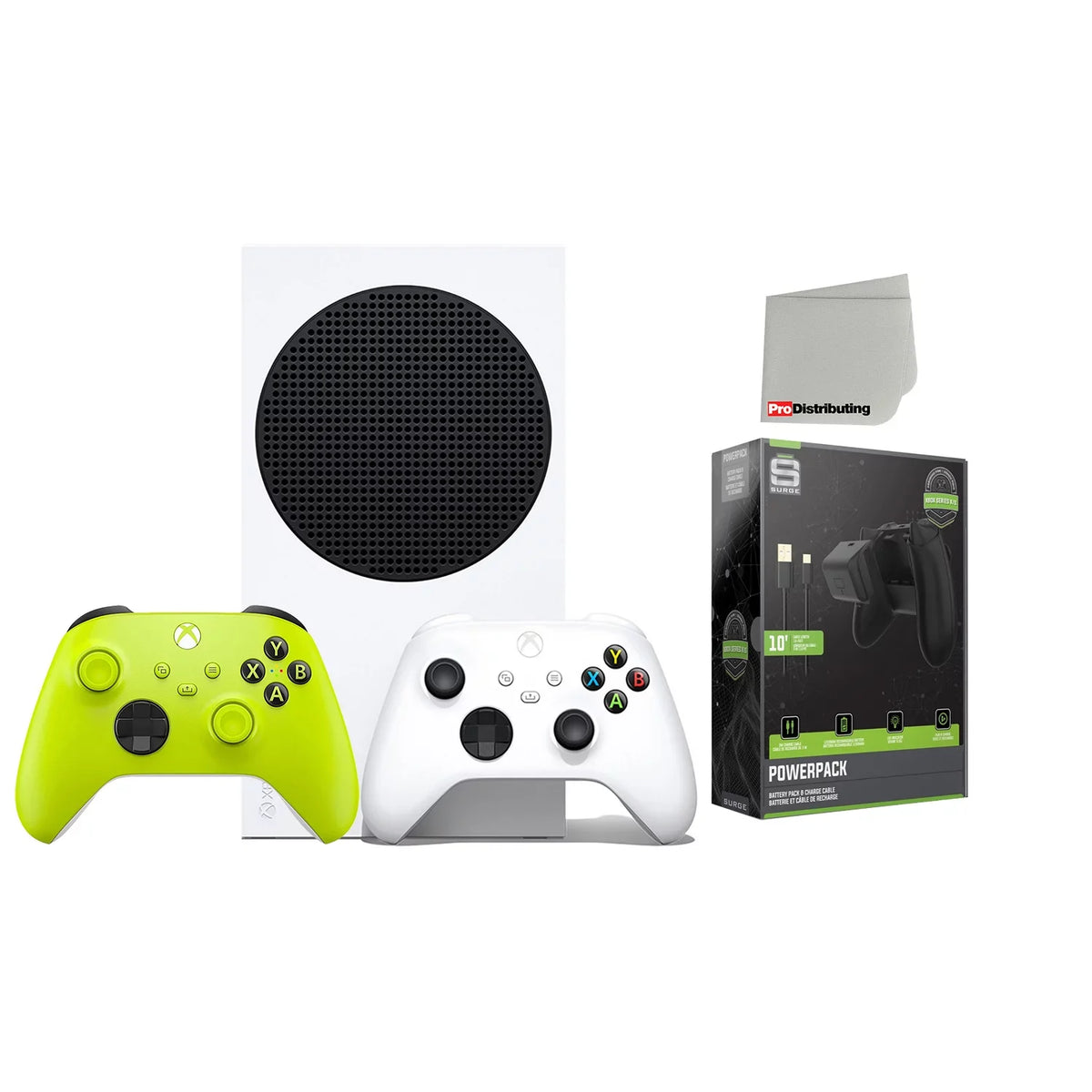 512GB - Powerpack Microfiber Cable Volt Series Digital Electric Cleaning - Cloth Battery/Charge with Console Extra Wireless S Controller Bundle Xbox with