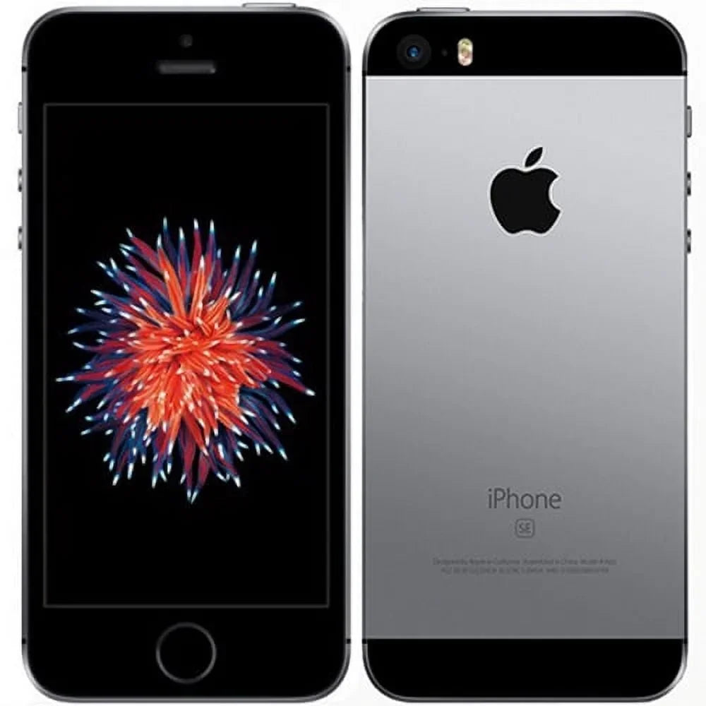 (1st Unlocked 64GB SE Gen) - iPhone Space (Fair) Gray - Carrier Pre-Owned