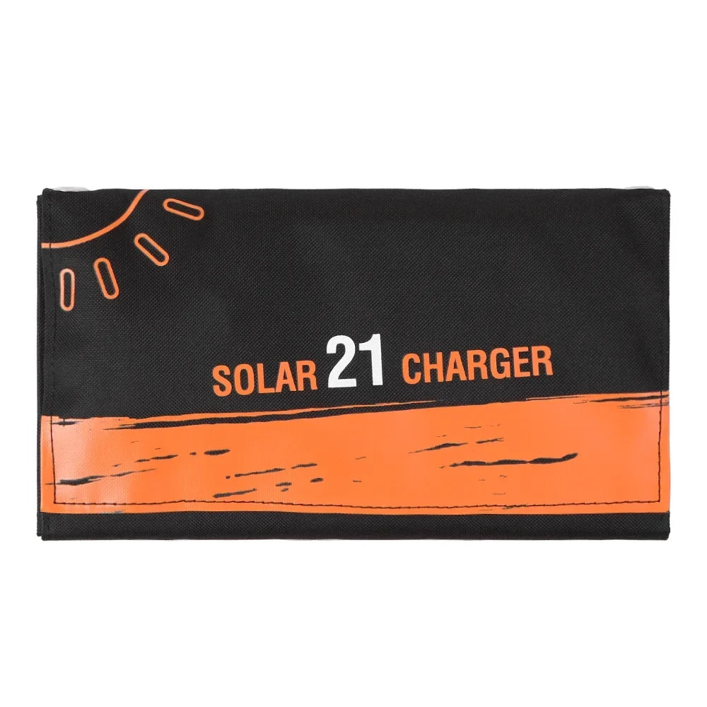 Foldable Camping Dual Survival Portable with Andoer USB Source, 21W and Ports, for Hiking Sun Tool