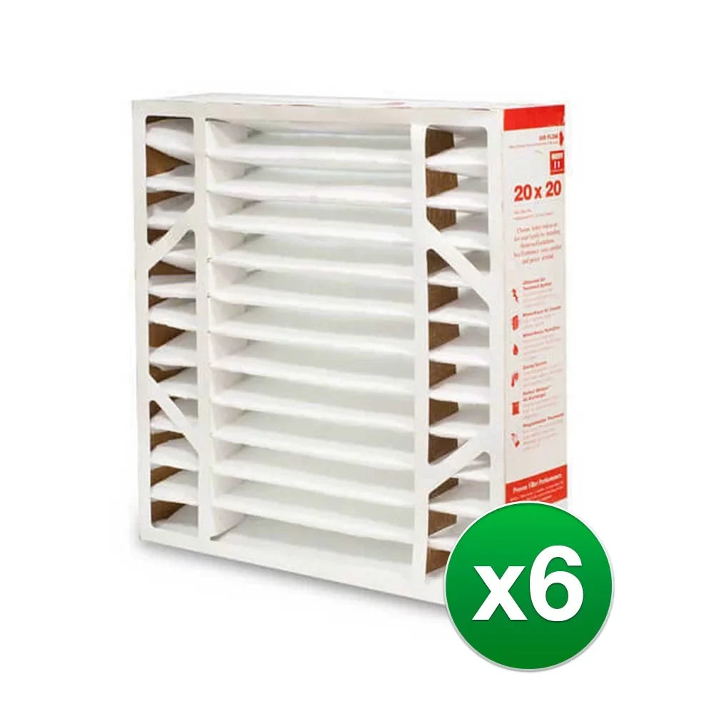 MERV 20x20x4 Air 11(6 Pack) FILXXFNC0121 Replacement For Filter- Bryant