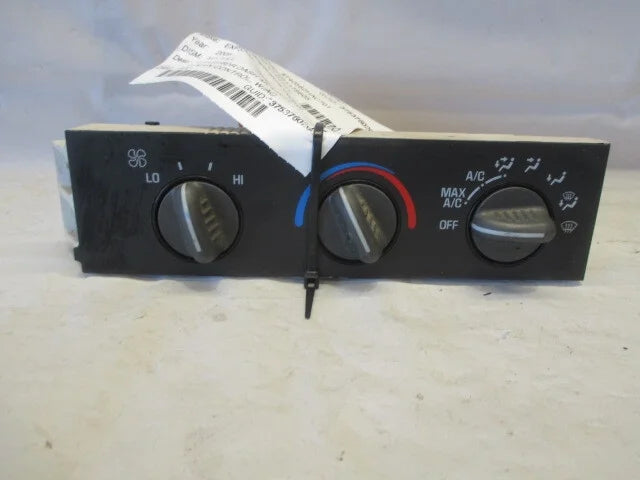 OEM Express Chevrolet Heater Pre-Owned 2005 2003 Temperature 3500 (Good) 2004 AC Control Unit Van