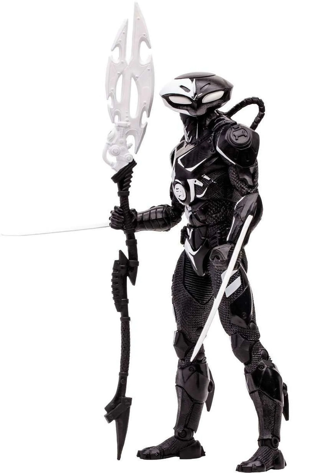 Action Comic Label Manta Figure Direct DC Collection McFarlane Gold Black (Line Art) with Book