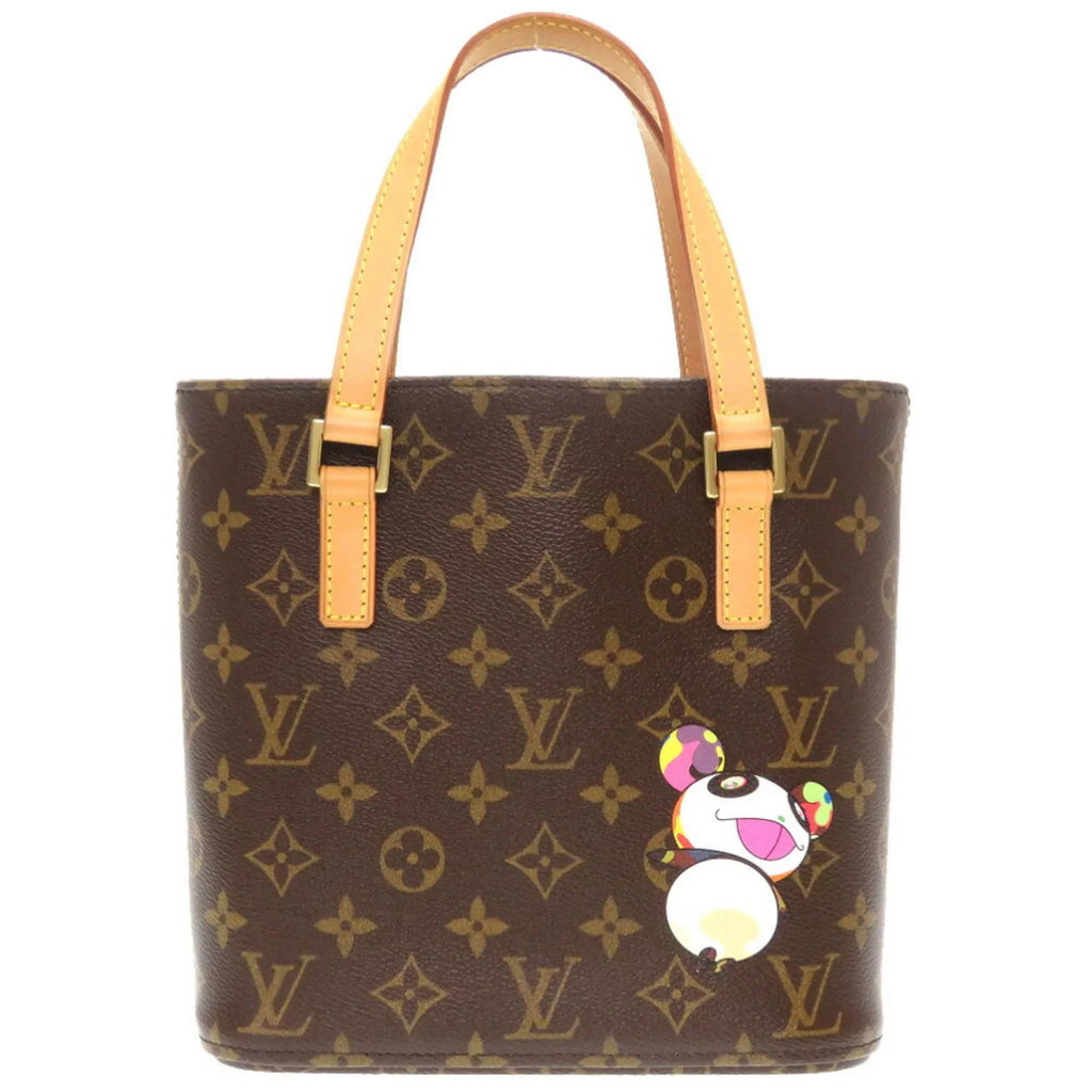 Takashi Vavan Panda Limited PM (Good) Pre-Owned Handbag Murakami M51173 Monogram