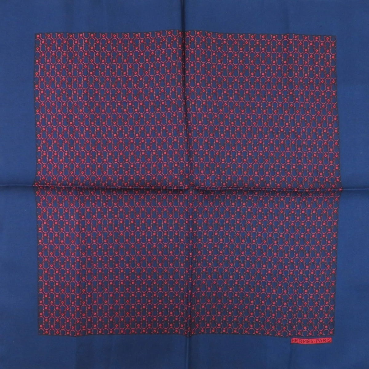 HERMES 45 neckerchief Carré Pre-Owned silk Hermes muffler ladies (Good) scarf