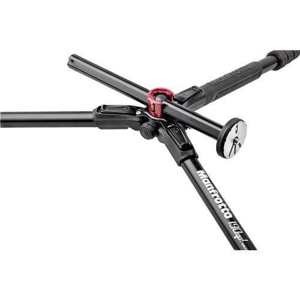 4 Manfrotto 190 Go! Photo Twist Locks Tripod with Section